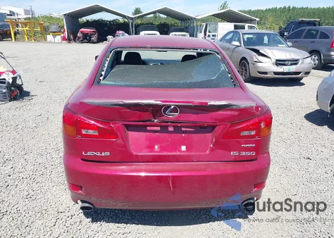 2006 Lexus Is 350 z USA, uszkodzony, nr VIN JTHBE262562002899